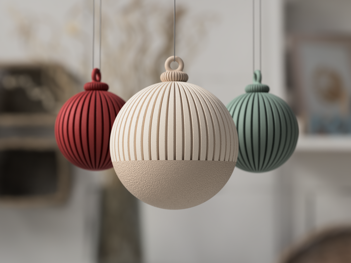 Weihnachtskugel „Rund“