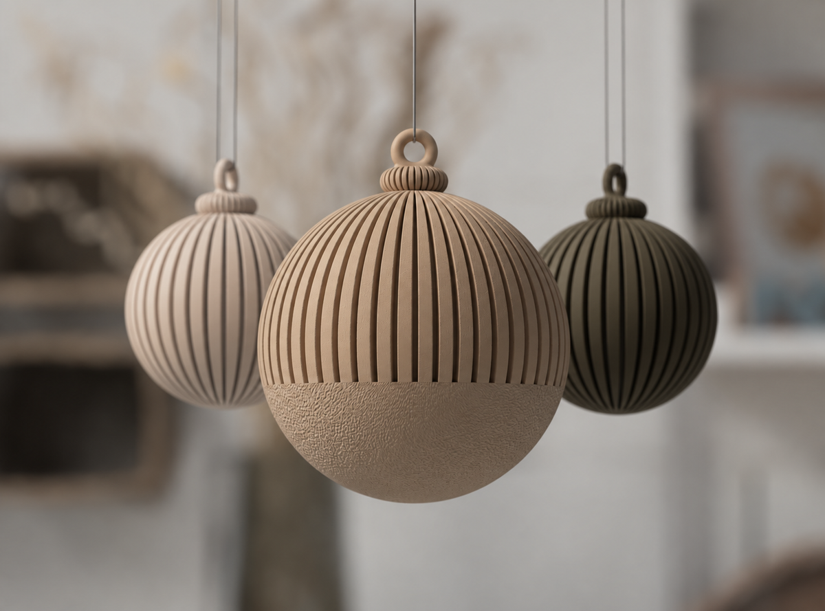 Weihnachtskugel „Rund“