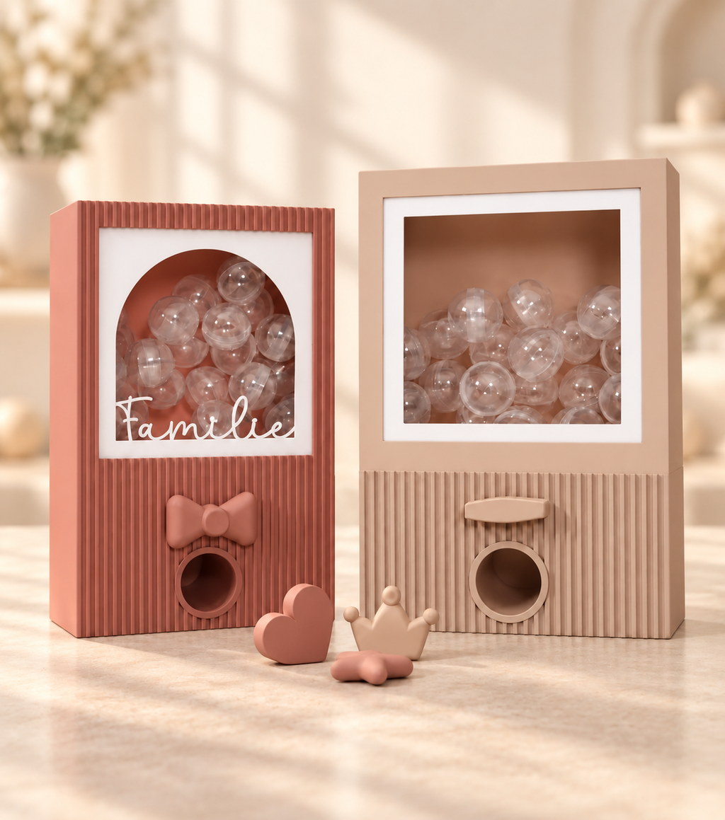 DIY Adventskalender Rahmen Foto Automat mit 24 Kugeln